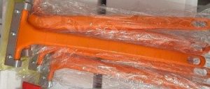 Espatula larga de silicona AMARILLA Espatula larga de silicona AMARILLA