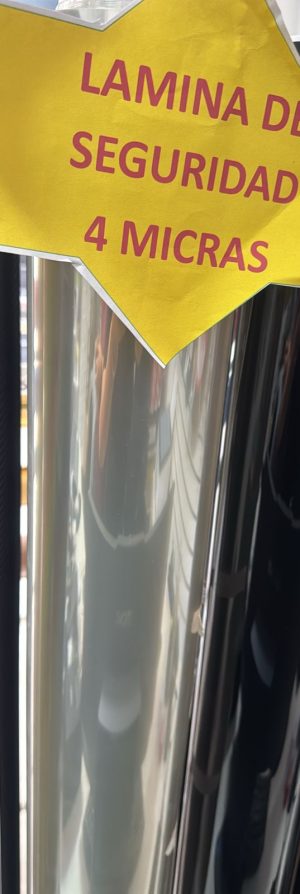 Laminas de Seguridad de 4 MICRAS SIN COLOR