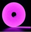 Tira de luces de neón de silicona LED 5 Mts MORADO Tira de luces de neón de silicona LED 5 Mts MORADO