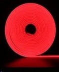 Tira de luces de neón de silicona LED 5 Mts ROJO