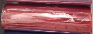 Vinil para Faro 30cmx10Mts Modelo Panal ROJO
