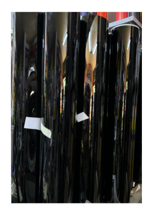 Papel Polarizado Tapasol Negro 20 Cm x 61 Mts (Económico)