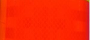 Cinta Reflectiva Para Señalización Vehicular 5 Cm x 45.7 Mts Fosforescente NARANJA