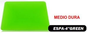 Espatula-4" Green Medio Dura