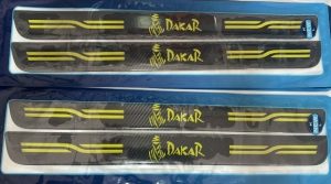 Set de Protector Pisada Fibra MODELO DAKAR Set de Protector Pisada Fibra MODELO DAKAR