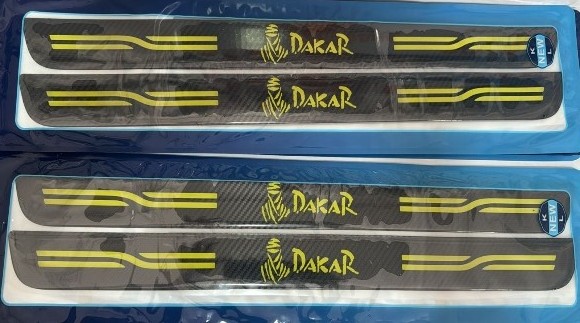 Set de Protector Pisada Fibra MODELO DAKAR