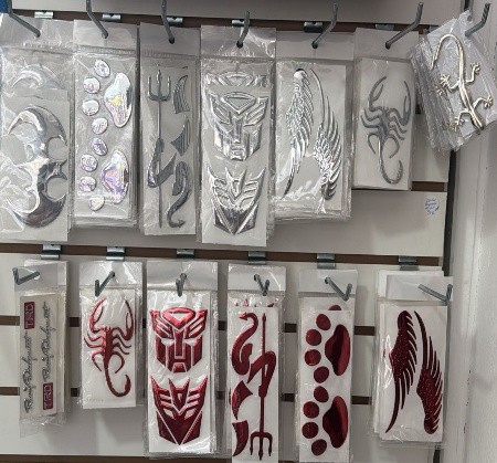 Stickers 3D-Variados
